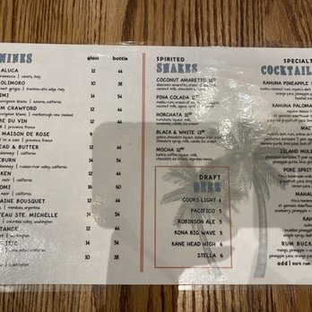 Kahuna Burgers - Drink menu - Juice Bars & Smoothies Near Me - Long Branch, New Jersey Kahuna Burgers - Drink menu - Juice Bars & Smoothies Near Me - Long Branch, New Jersey