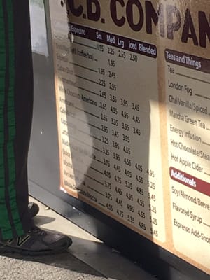 Menu photo 1 BCB Cafe San Diego, CA Menu photo 1 BCB Cafe San Diego, CA