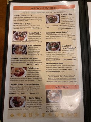 Menu photo 3 La Fonda Lopez Twisp, WA