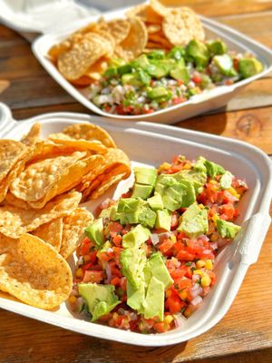 Shark Bite Ceviches by null