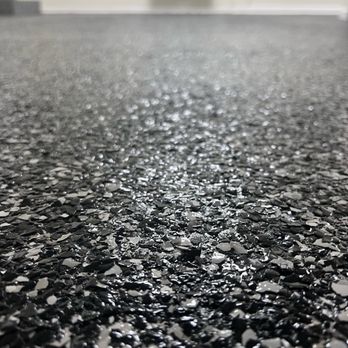 Creative Concrete Coatings - Flake Color-Raven - Flooring Near Me Creative Concrete Coatings - Flake Color-Raven - Flooring Near Me
