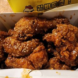 JJ Fried Chicken - Bone in sweet & spicy fried chicken