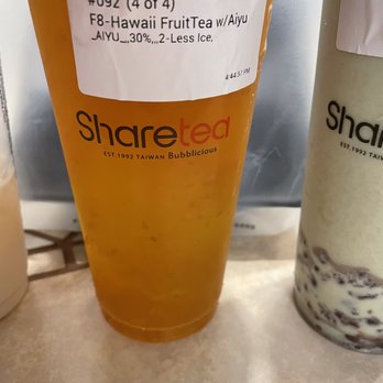 Sharetea - Hawaii FruitTea w/ Aiyu - Bubble Tea Near Me - Fairfax, Virginia Sharetea - Hawaii FruitTea w/ Aiyu - Bubble Tea Near Me - Fairfax, Virginia