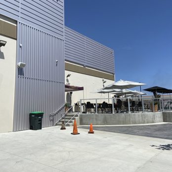 Five Loaves - Located in industrial area. Look for the tables and umbrellas - Pizza Near Me - Irvine, California