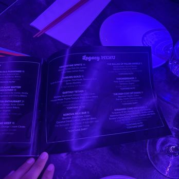 Stampede Cocktail Club - Menu - Cocktail Bars Near Me - Seattle, Washington