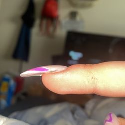 Super Nails Spa & Waxing - didn't get all of my old set off