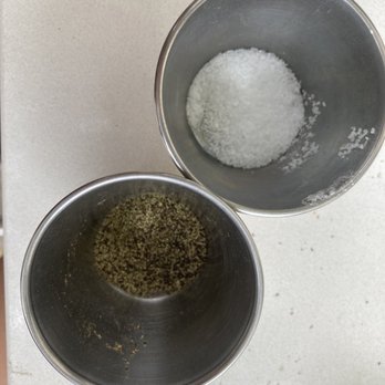 Forthright - Good luck sprinkling just a little salt or pepper on your food from these cups. - Cafes Near Me - Austin, Texas