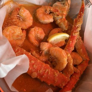 Nauti Cajun Crab - King Crab legs .. $70 - not worth it. - Seafood Near Me - Metuchen, New Jersey Nauti Cajun Crab - King Crab legs .. $70 - not worth it. - Seafood Near Me - Metuchen, New Jersey