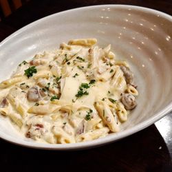 Barbarino's - This pasta entree is Penne Barbarino.  It was delicious and filling.  Turning this plate around is something you might find yourself doing!