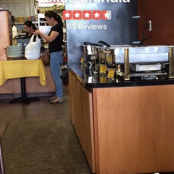 Slice of India - Back service counter and food preparation area - Indian Near Me - Clovis, California Slice of India - Back service counter and food preparation area - Indian Near Me - Clovis, California