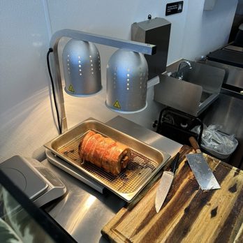 Adoboink - Lechon fresh out of the oven - Filipino Near Me - Roseville, California