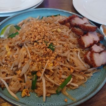 Baan Thai Bistro - Padd thai with pork belly - Thai Near Me - Indianapolis, Indiana