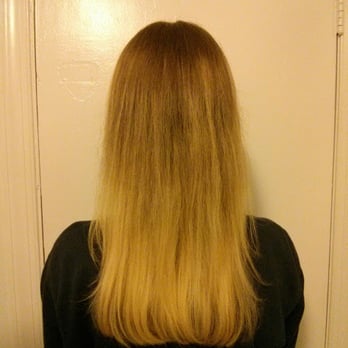 Blue Bamboo Hair Salon - Leah's perfect ombre coloring job - Hair Salons Near Me - Durham, North Carolina