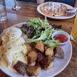 Cajun Eggs Cajun Shrimp & Polenta Benedict