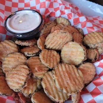 Red Claws Crab Shack - The fried pickles are ok, if they were crisper i say get them but nah - Cajun/Creole Near Me - Arlington, Texas
