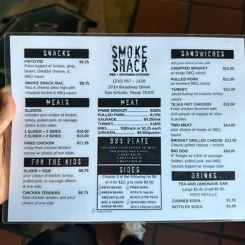The Smoke Shack - Southern Near Me - San Antonio, Texas