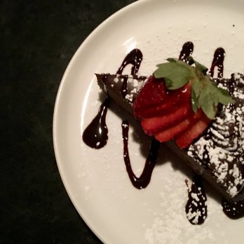 Americana - flourless chocolate torte! so good! - New American Near Me - Des Moines, Iowa Americana - flourless chocolate torte! so good! - New American Near Me - Des Moines, Iowa