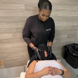 Ayanna Beauty and Business Academy - Hands on Facial experience with live clients.