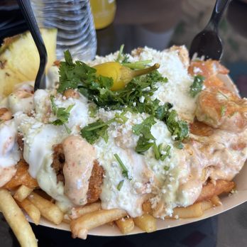 Dab Tacos - Shrimp and lobster fries - Tacos Near Me - Fresno, California