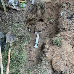 Absolute Septic - New distribution box and PVC pipes