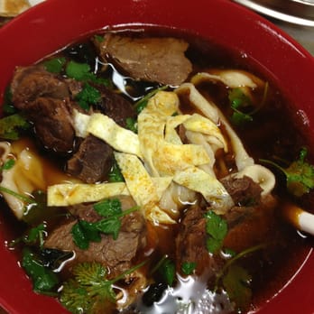101 Noodle Express - Spicy beef noodle soup with hand torn noodles - Chinese Near Me - Alhambra, California