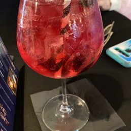 Mulberry Gin Berry Sparkler. Huge and delicious!! Mulberry Gin Berry Sparkler. Huge and delicious!!