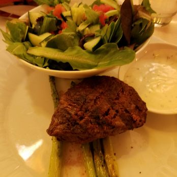 Biscotti's - Salad, Filet and asparagus - Cafes Near Me - Reno, Nevada Biscotti's - Salad, Filet and asparagus - Cafes Near Me - Reno, Nevada