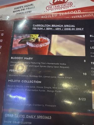 Menu photo 5 The Crab Station - Carrollton Carrollton, TX