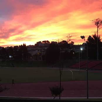 Scenic Fit Outdoor Training - A beautiful sunrise for our Kezar Stadium workout. - Trainers Near Me - San Francisco, California Scenic Fit Outdoor Training - A beautiful sunrise for our Kezar Stadium workout. - Trainers Near Me - San Francisco, California