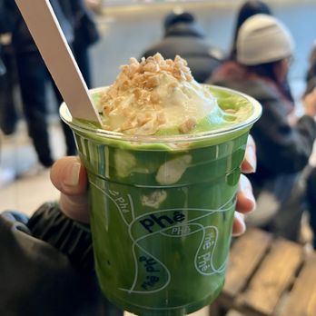 Phe - Banana Pudding Matcha - Coffee & Tea Near Me - Seattle, Washington