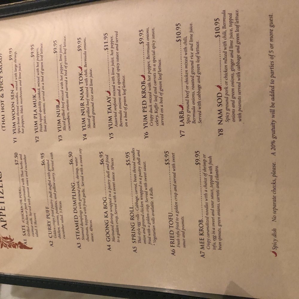Thai Palace - Menu Appetizers - Thai Near Me - Chapel Hill, North Carolina Thai Palace - Menu Appetizers - Thai Near Me - Chapel Hill, North Carolina
