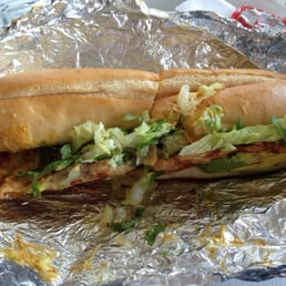"Fresh" mozzarella chicken hero sandwich "Fresh" mozzarella chicken hero sandwich