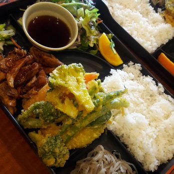 Emon - Chicken teriyaki vegetable tempura - Japanese Near Me - Burbank, California