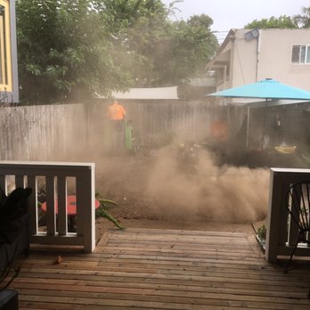 Gordy's Stump Grinding - a pile of dirt on a deck - Landscaping Near Me - Santee, California Gordy's Stump Grinding - a pile of dirt on a deck - Landscaping Near Me - Santee, California
