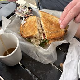 Chicken Salad Sandwich and The Hogg! YUMMM Chicken Salad Sandwich and The Hogg! YUMMM