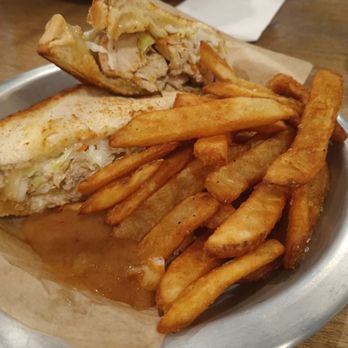 Melt - Rajin Cajun with fries - Bars Near Me - Hoover, Alabama