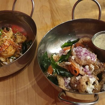 Inspire Restaurant - Extra Butter Drunken Crustaceans & Lemon Pepper Calamari - Asian Fusion Near Me - Markham, Ontario