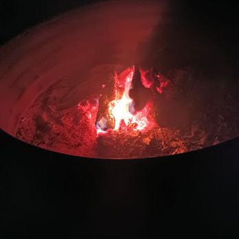 Pine Haven Resort - Fire pit on the beach - Resorts Near Me - Tawas City, Michigan