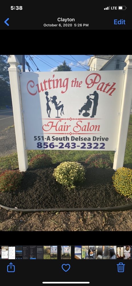 Cutting The Path Hair Salon Logo