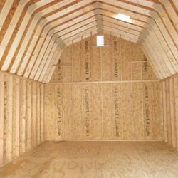 DFW Shed - 16x24 Barn Interior