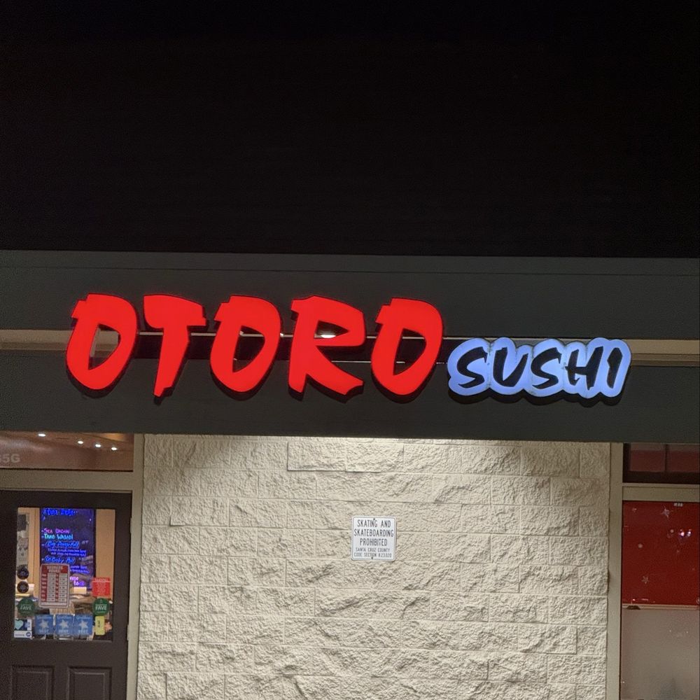 Otoro Sushi - Restaurant sign - Japanese Near Me - Scotts Valley, California