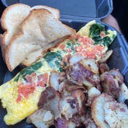Keke's Breakfast Cafe - Greek Omelette