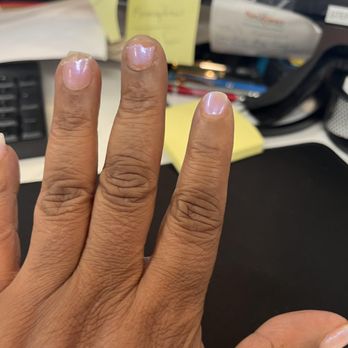 Dream Nails - I filed down the point finger.
This shows its poor workmanship - Nail Salons Near Me - Norcross, Georgia Dream Nails - I filed down the point finger.
This shows its poor workmanship - Nail Salons Near Me - Norcross, Georgia