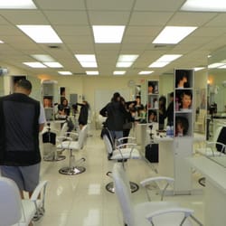 International Hair and Barber Academy - students in action