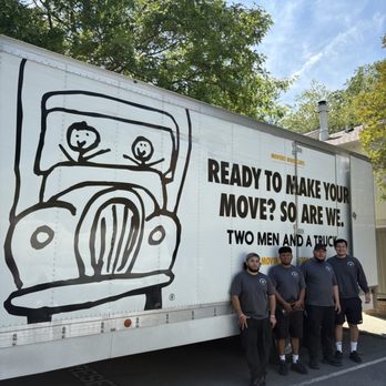 Two Men and A Truck - Our great movers after finishing the job! - Movers Near Me - Alexandria, Virginia Two Men and A Truck - Our great movers after finishing the job! - Movers Near Me - Alexandria, Virginia