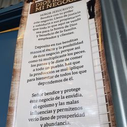 Las Delicias Guatemala Restaurant - God, Bless my business...