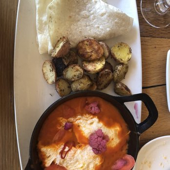 Corkfire Kitchen - Eggs in purgatory. Tasted okay but will not reorder next time. - New American Near Me - Temecula, California