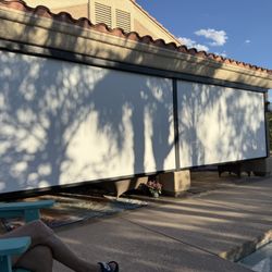 Day and Night Blinds - Eclipse motorized outdoor zipper Shades