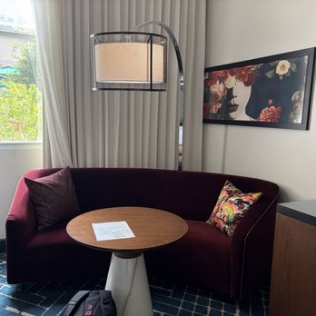 Hyatt Centric - Nice couch and sitting area in 2nd floor room facing - Hotels Near Me - New Orleans, Louisiana