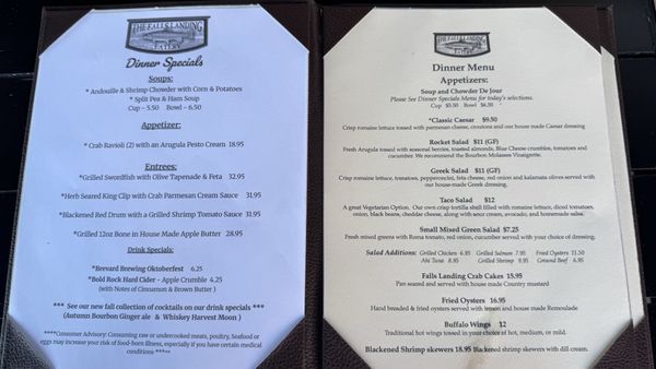 The Falls Landing Restaurant by null